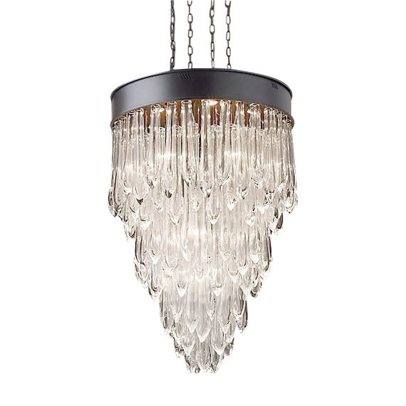 Delight Collection 771196 (KG0547P-8A) Люстра Tear Drop Glass 8 8