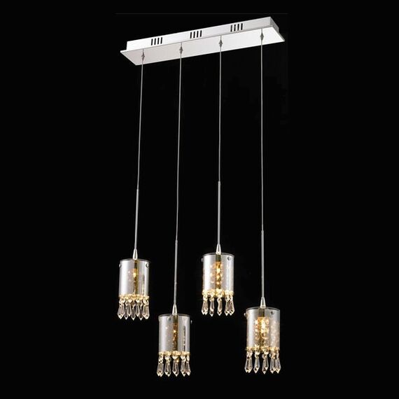 Delight Collection MD2544/4L Подвесной светильник Crystal Tube 4 4, изображение 2
