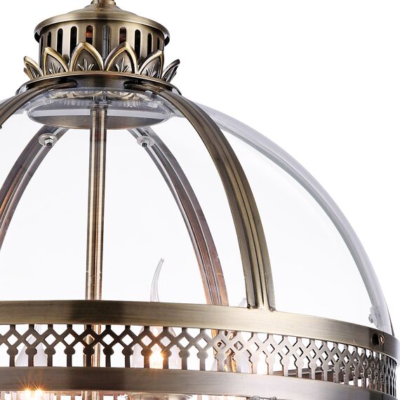 Delight Collection KM0115P-4M antique brass Люстра Residential 4 ant.brass, изображение 2