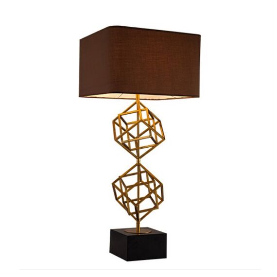 Delight Collection KM0282T-1 brass Настольная лампа Matrix 1 brass brass, изображение 2