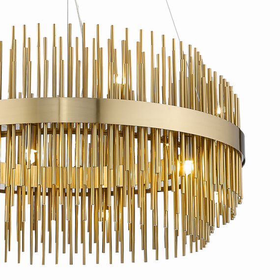 Delight Collection P68082-12 ant. brass Люстра, изображение 3