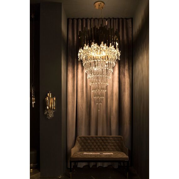 Delight Collection KM0988P-26 gold Люстра Trump 26, изображение 3