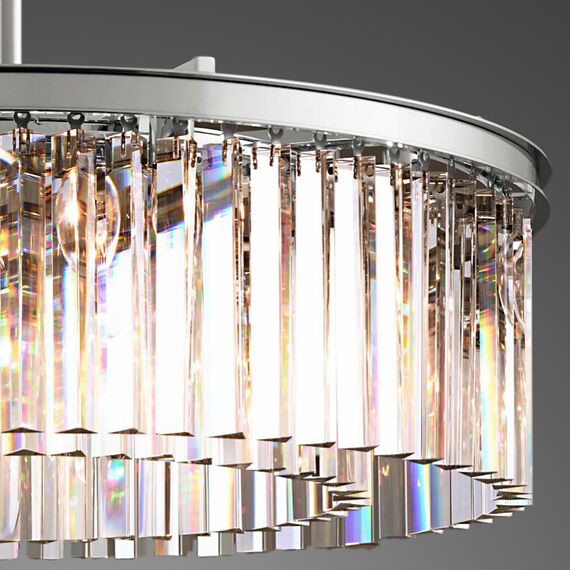 Delight Collection KR0387P-10B chrome/clear Люстра Odeon 10B chrome/clear, изображение 2