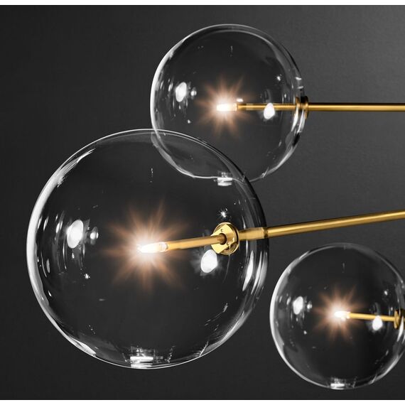 Delight Collection KG0835P-8 brass Люстра Globe Mobile 8 brass brass, изображение 4
