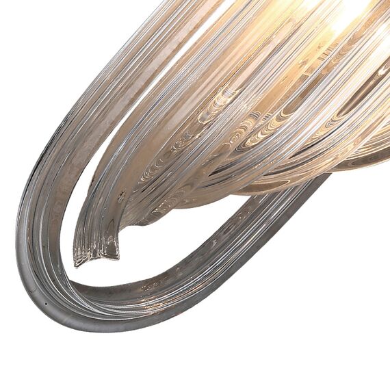 Delight Collection KR0116W-1 chrome Настенный светильник Murano chrome, изображение 2