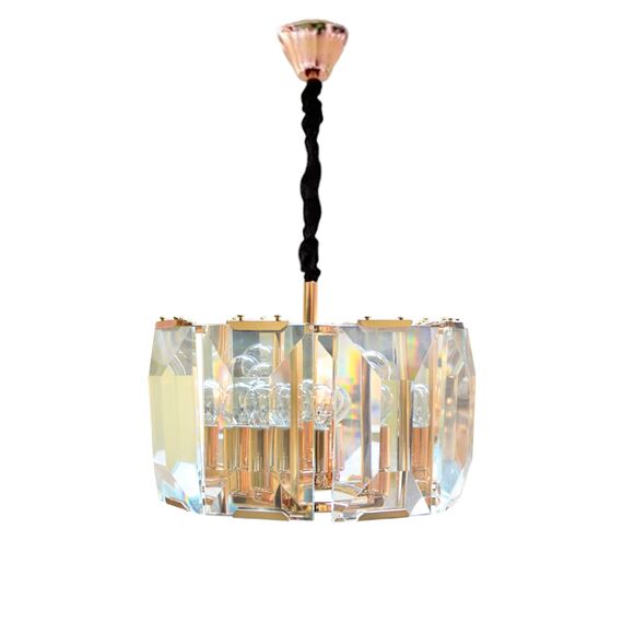 Delight Collection BRCH9030-8-G Люстра Harlow Crystal 8G nickel nickel, изображение 2
