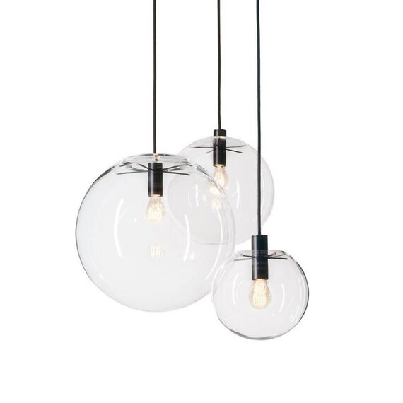 Delight Collection 8722P/XL black/clear Подвесной светильник Ball 40 black/clear black/clear, изображение 2