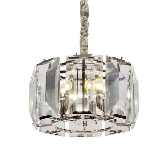 Delight Collection BRCH9030-8-G Люстра Harlow Crystal 8G nickel nickel