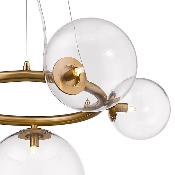 Delight Collection P68092-5 brass Люстра, изображение 2