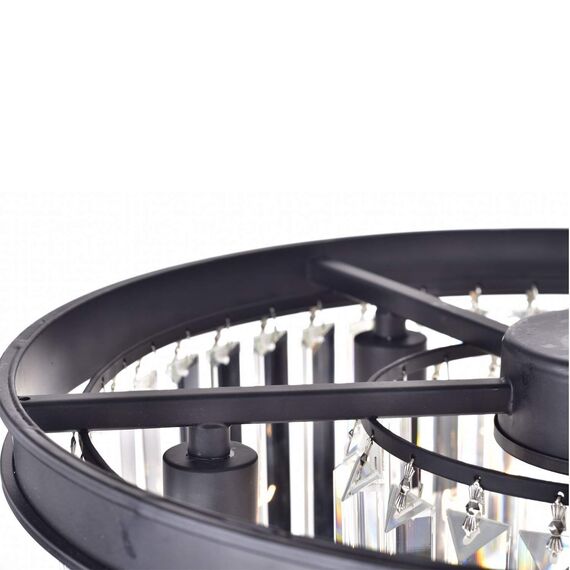 Delight Collection KR0387P-6B/P black/clear Люстра Odeon, изображение 2
