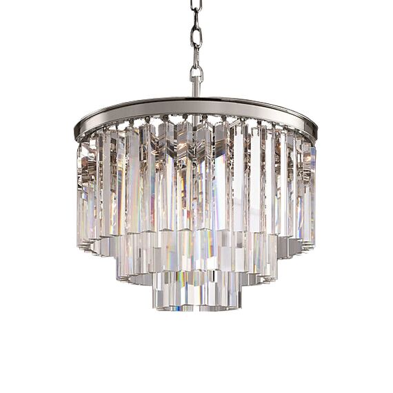 Delight Collection KR0387P-6 chrome/clear Люстра Odeon 6 chrome/clear