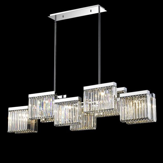 Delight Collection EP68031L-10 chrome Люстра Broadway 10, изображение 2