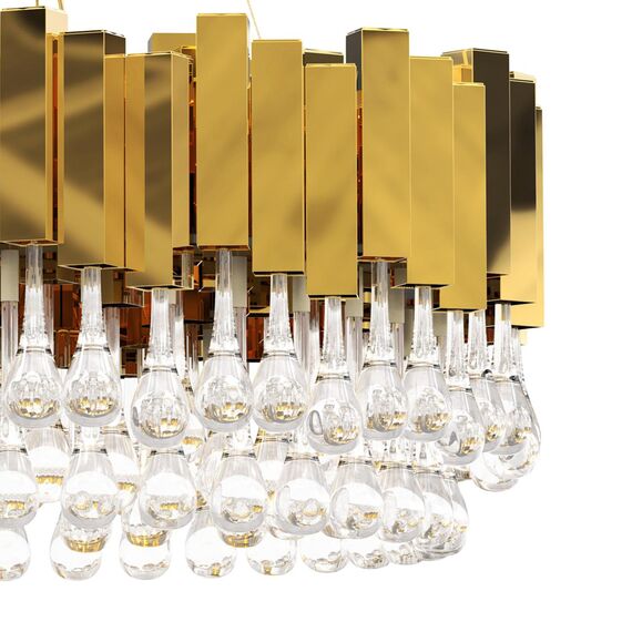 Delight Collection KM0988P-16 gold Люстра Trump 16, изображение 3