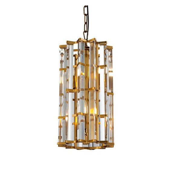 Delight Collection KR0966P-4 brass Подвесной светильник Etro 4 brass brass