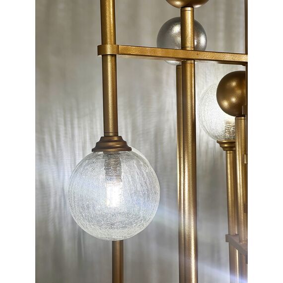 Delight Collection P68084-12 gold Люстра Fluxus 12 gold, изображение 7