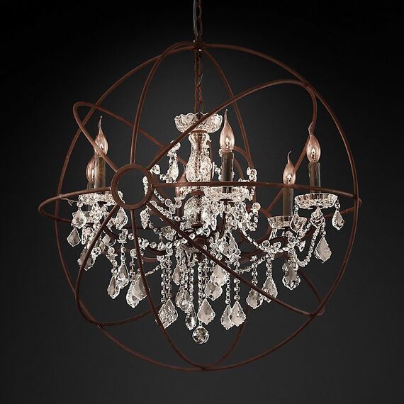 Delight Collection 5014-D6 rusty Люстра, изображение 2