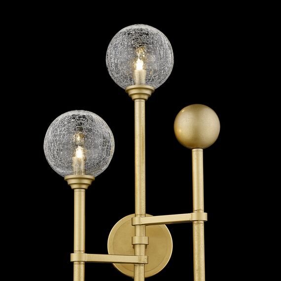Delight Collection W68084-3 gold Настенный светильник Fluxus 3 gold gold, изображение 3