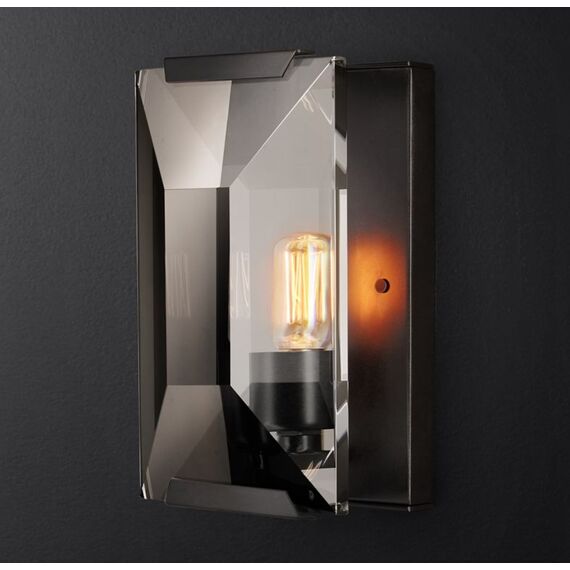 Delight Collection KR0354W-1A black/clear Настенный светильник Harlow Crystal 1A 1A, изображение 2