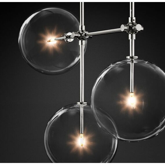 Delight Collection KG0835P-7A chrome Потолочный светильник Globe Mobile 7A 7A chrome, изображение 4