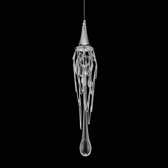 Delight Collection P68009S-1H chrome Подвесной светильник Goddess Tears 1 1 chrome, изображение 2