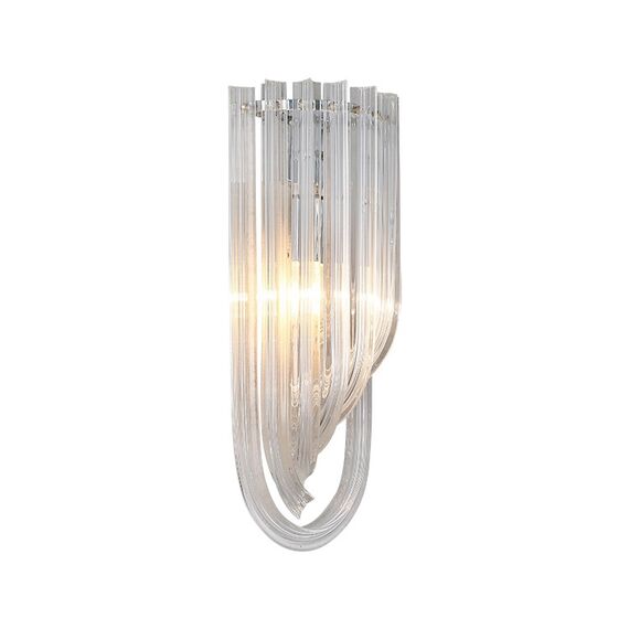 Delight Collection KR0116W-1 chrome Настенный светильник Murano chrome
