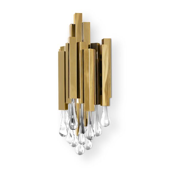 Delight Collection KM0988W-3 gold Настенный светильник Trump 3, изображение 2