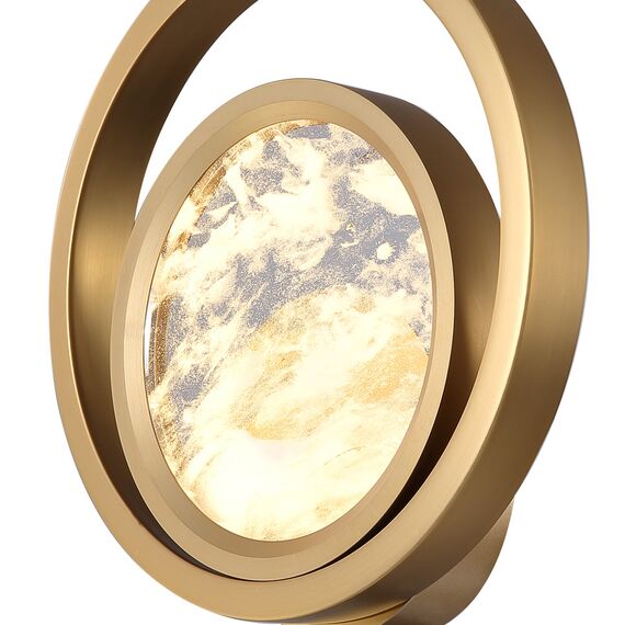 Delight Collection MB8700-1A brushed gold Настенный светильник Moon Light 1A 1A br.gold, изображение 2