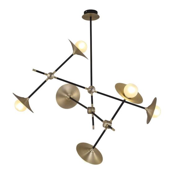 Delight Collection 9256P/6 gold Люстра