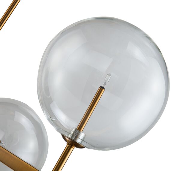 Delight Collection KG0965P-10L brass Люстра Globe Mobile 10L, изображение 5