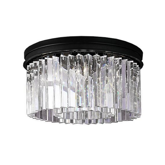 Delight Collection KR0387C-6B/P black/clear Потолочный светильник Odeon 6B/P black/clear black/clear