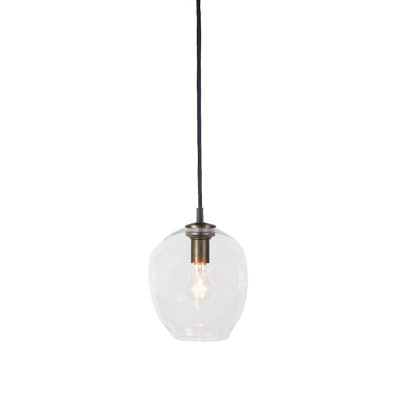 Delight Collection KG0579P-1 brass/clear Подвесной светильник Bubble brass/clear