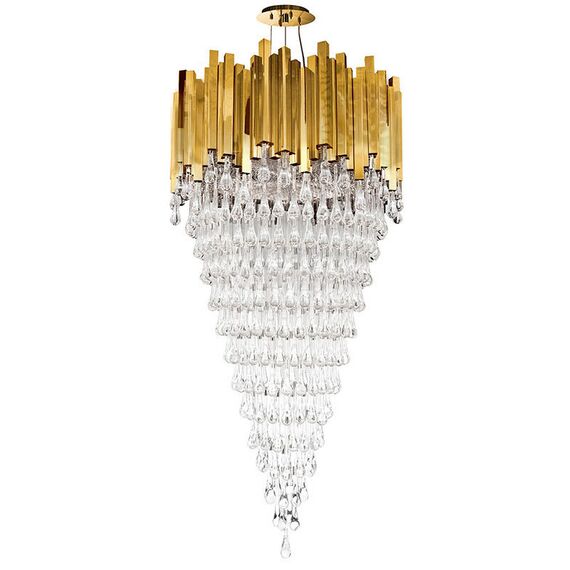 Delight Collection KM0988P-26 gold Люстра Trump 26