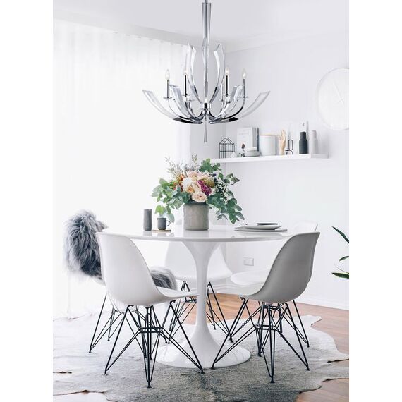 Delight Collection P68028L-6 chrome Люстра Ice Kingdom, изображение 3