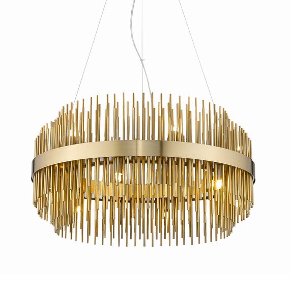 Delight Collection P68082-12 ant. brass Люстра