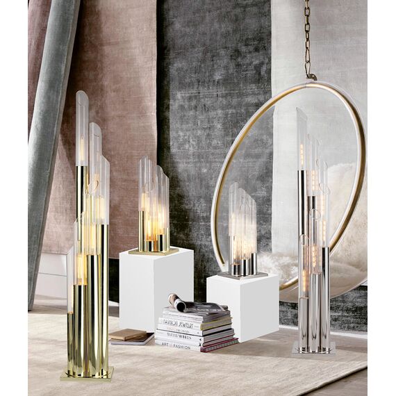 Delight Collection KM0761F-6 gold Торшер Draycott 6 gold, изображение 2