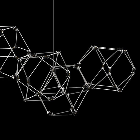 Delight Collection MD18001068-7A chrome Люстра Lucciola 7A chrome, изображение 3