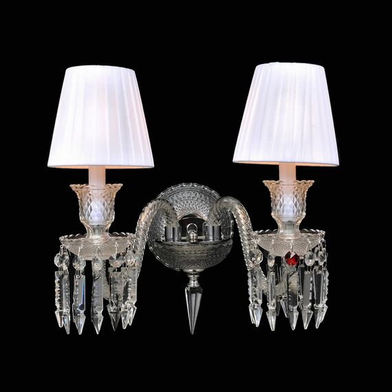 Delight Collection ZZ86303-2W Настенный светильник Baccarat 2 clear clear, изображение 2