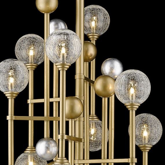 Delight Collection P68084-12 gold Люстра Fluxus 12 gold, изображение 4