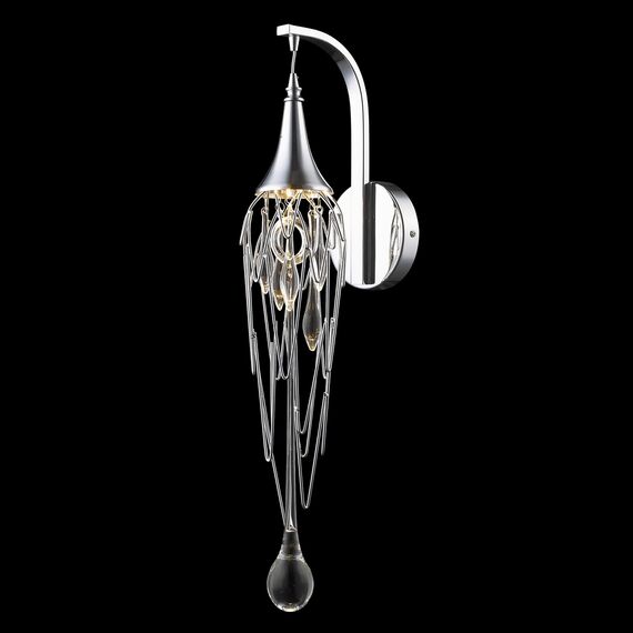 Delight Collection W68009S-1 chrome Настенный светильник Goddess Tears chrome chrome, изображение 2