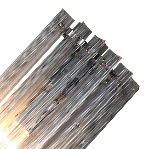 Delight Collection KR0116W-1 chrome Настенный светильник Murano chrome, изображение 3