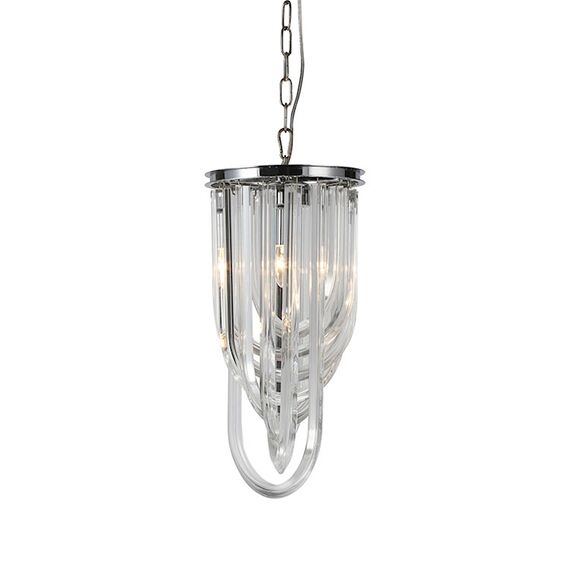 Delight Collection KR0116P(S) chrome Люстра Murano S chrome