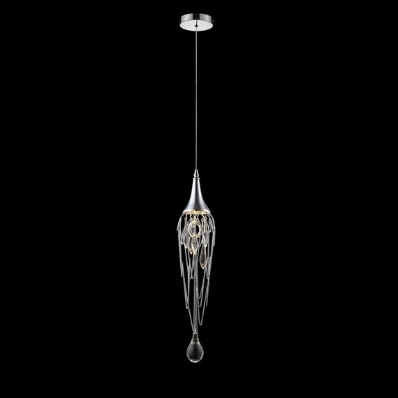 Delight Collection P68009S-1H chrome Подвесной светильник Goddess Tears 1 1 chrome, изображение 3