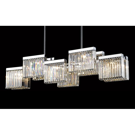 Delight Collection EP68031L-10 chrome Люстра Broadway 10, изображение 3