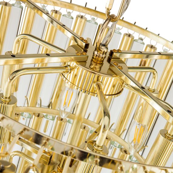 Delight Collection KM0931P-13 gold Люстра Gigi 13 gold, изображение 4