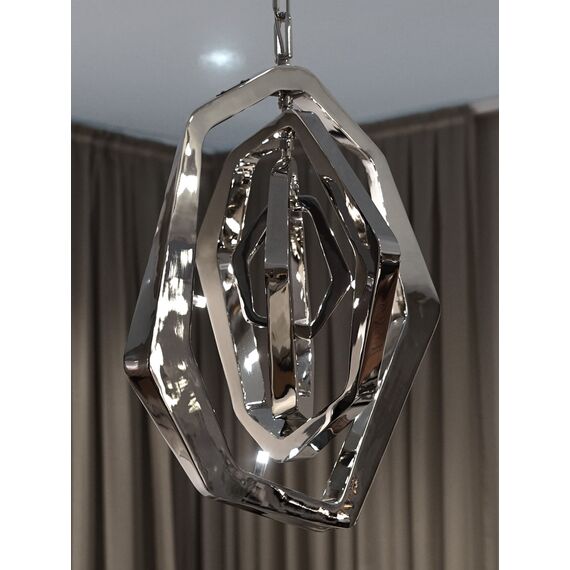Delight Collection P68020M-7 nickel Люстра Hardy nickel, изображение 4