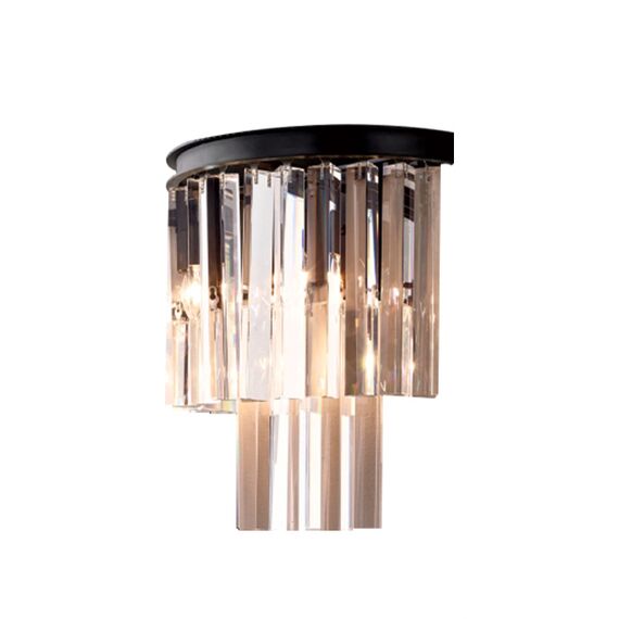 Delight Collection KR0387W-2B black/clear Настенный светильник Odeon 2B black/clear black/clear