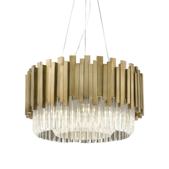 Delight Collection P68056M-8 gold Люстра Barclay 8