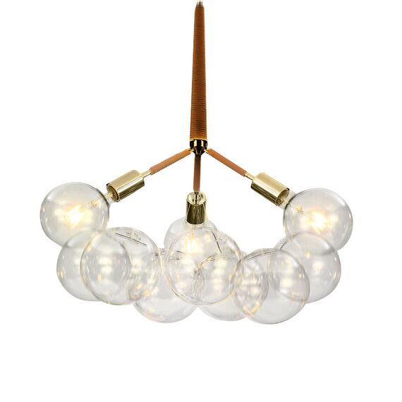 Delight Collection 9087/3 brown Люстра Bulbs