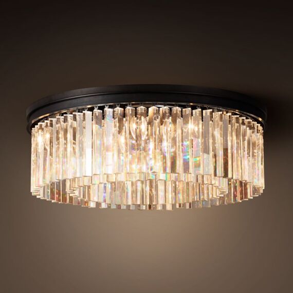 Delight Collection KR0387C-10B/P black/clear Потолочный светильник Odeon, изображение 2