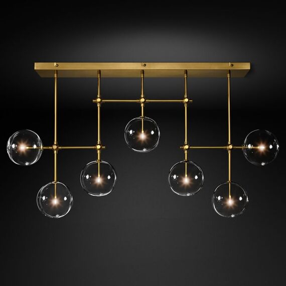 Delight Collection KG0835P-7A brass Потолочный светильник Globe Mobile 7A 7A brass, изображение 2